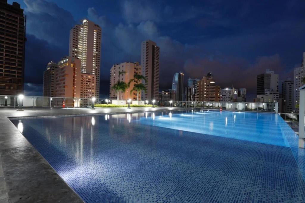 Lujoso Apartamento En Bocagrande Cartagena Esterno foto