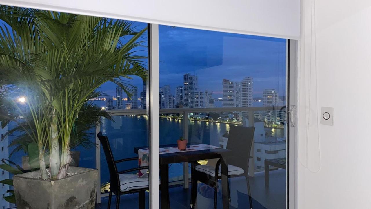 Lujoso Apartamento En Bocagrande Cartagena Esterno foto