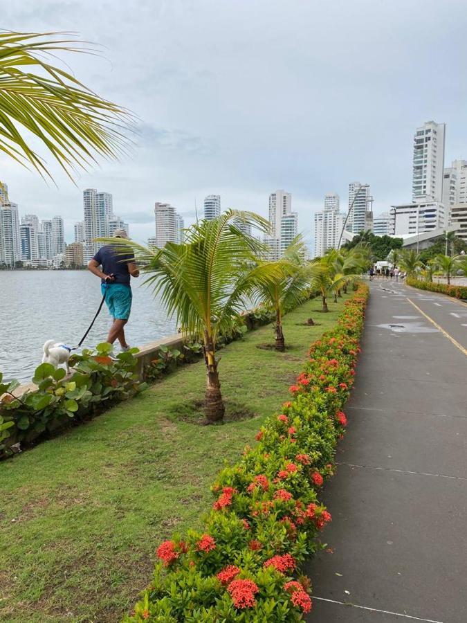 Lujoso Apartamento En Bocagrande Cartagena Esterno foto