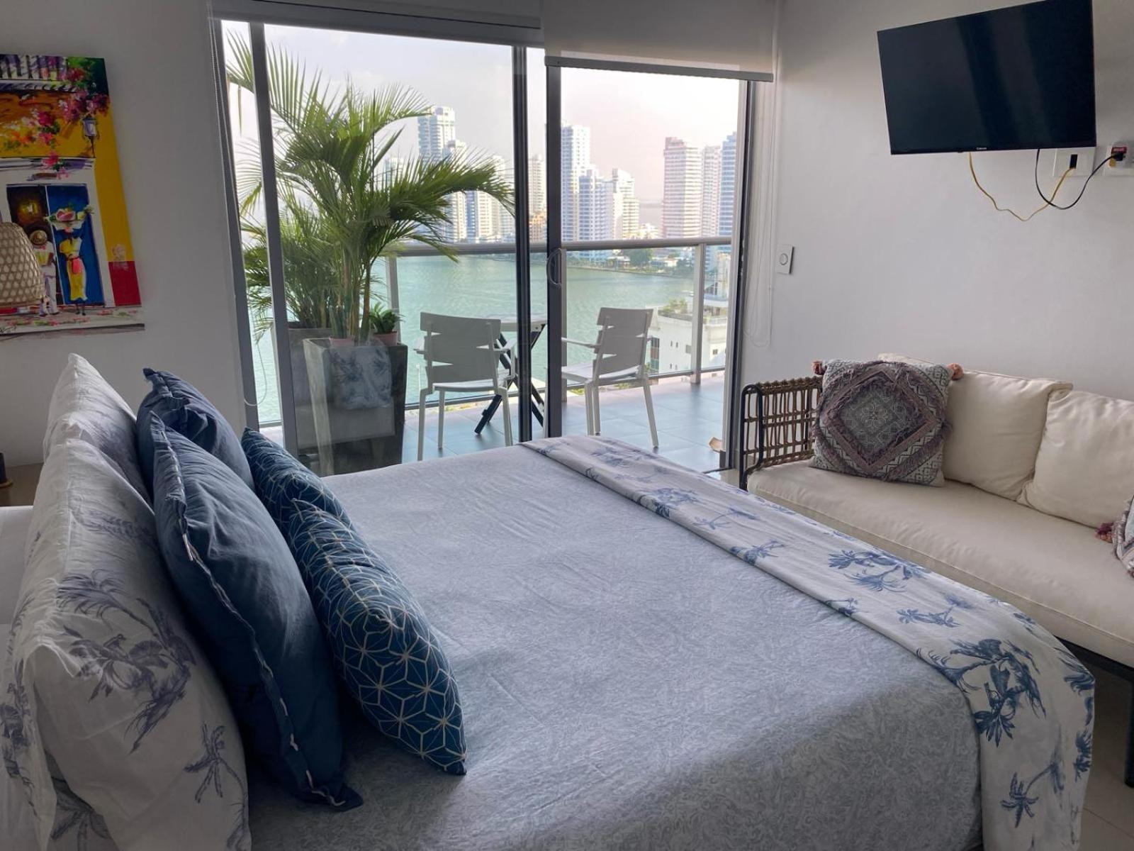 Lujoso Apartamento En Bocagrande Cartagena Esterno foto